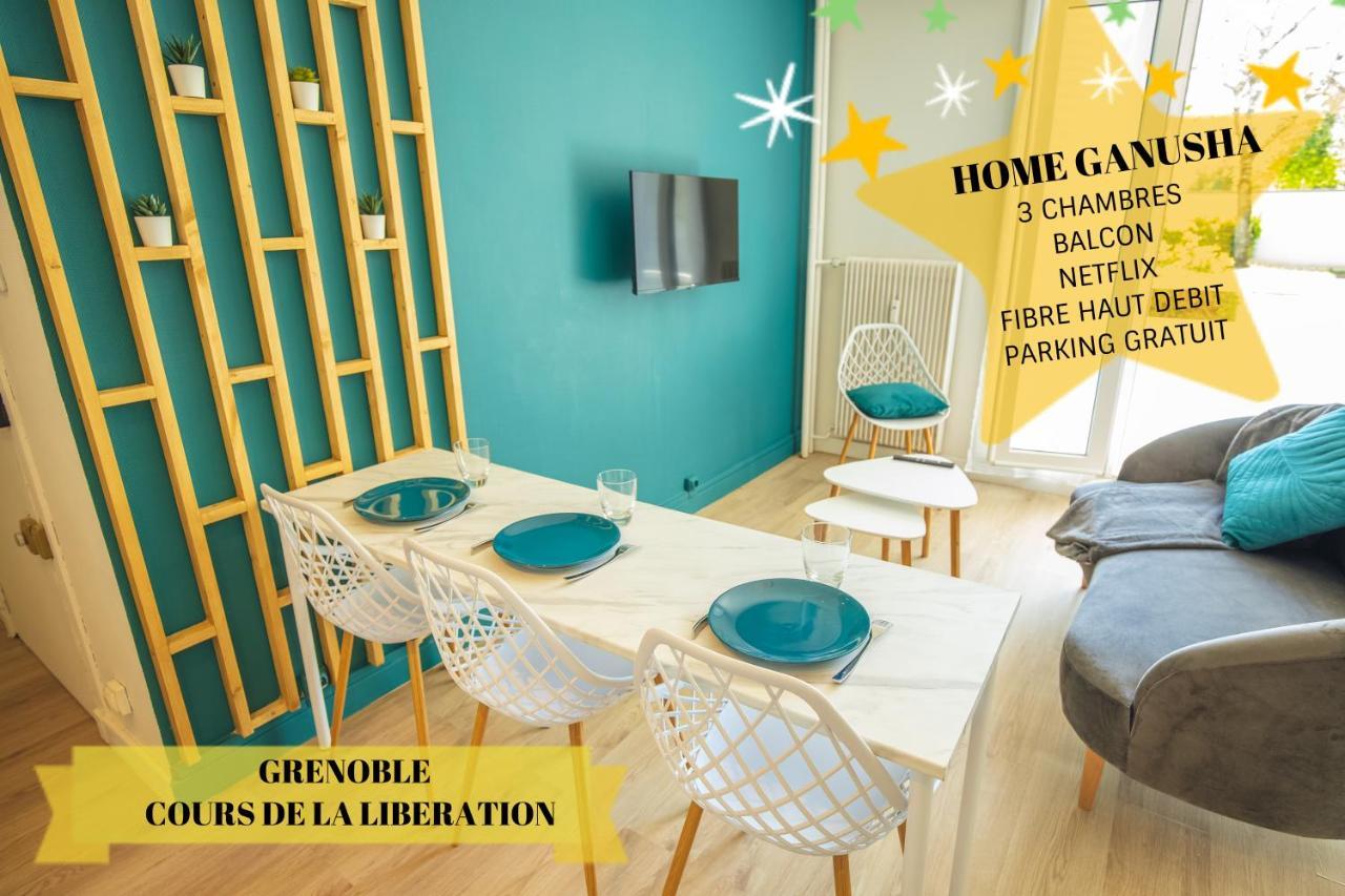Home Ganusha Cosy 3 Chambres Parking Gratuit Balcon Grenoble Exterior foto